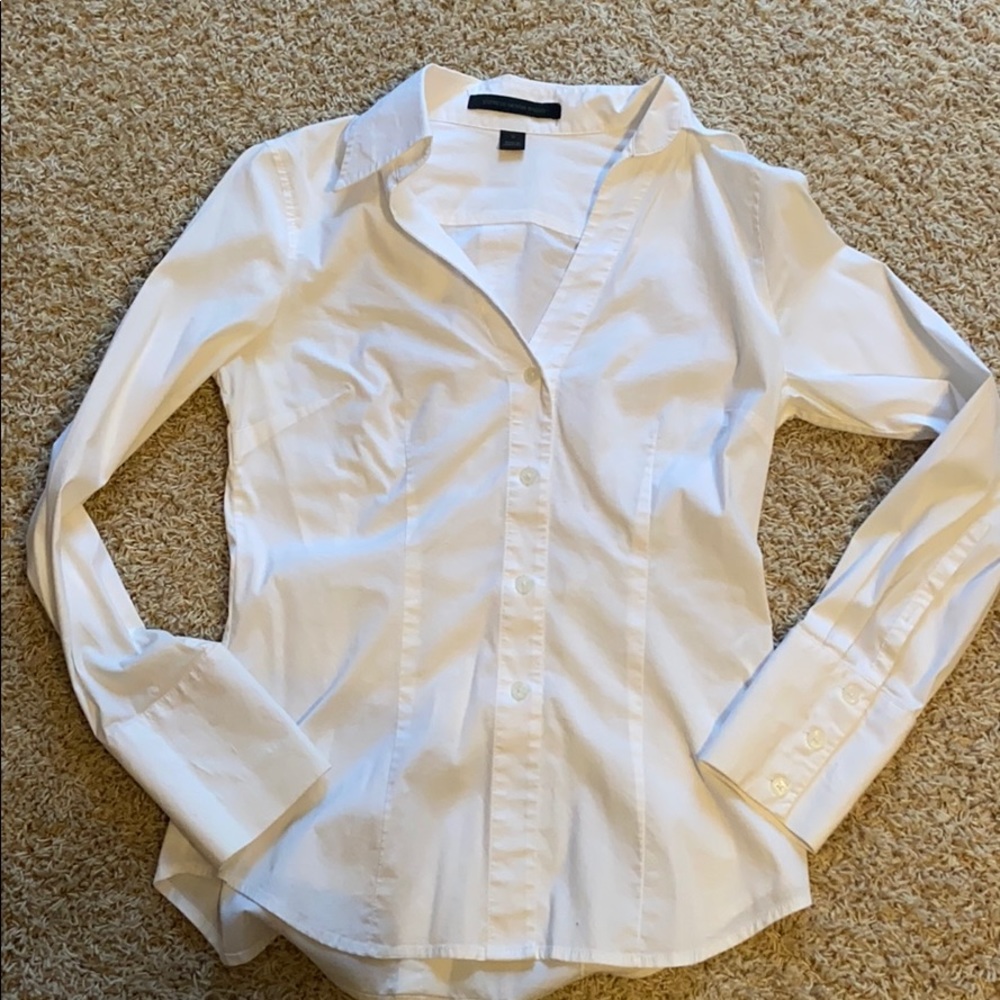 White button down shirt